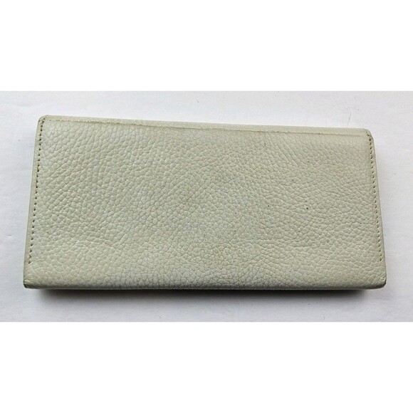 Burberry Pebbled Leather Snap Full Size Long Wallet - Picture 3 of 10
